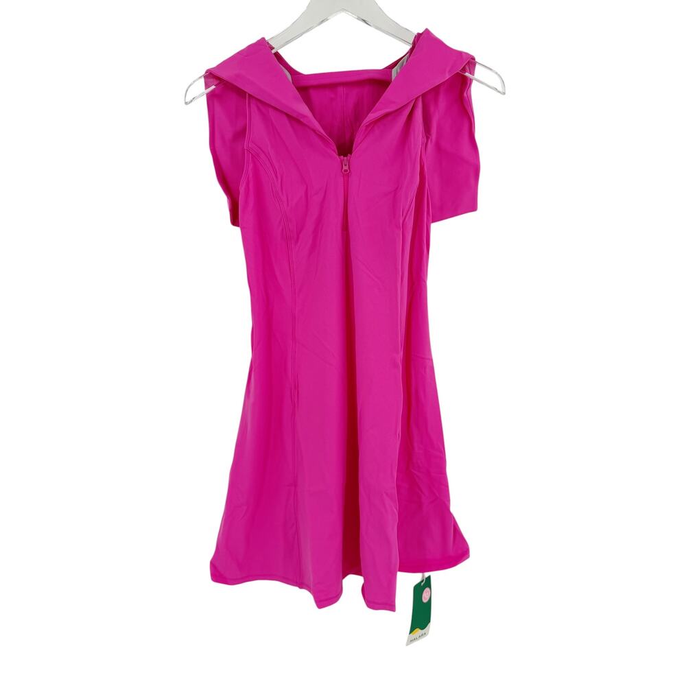 HALARA Dress Size M NEW Bright Pink Mini
